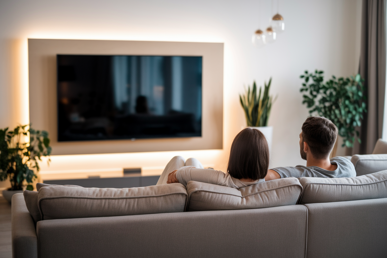 Distance TV Canapé : Comment Calculer l'Espacement Idéal pour Votre Salon