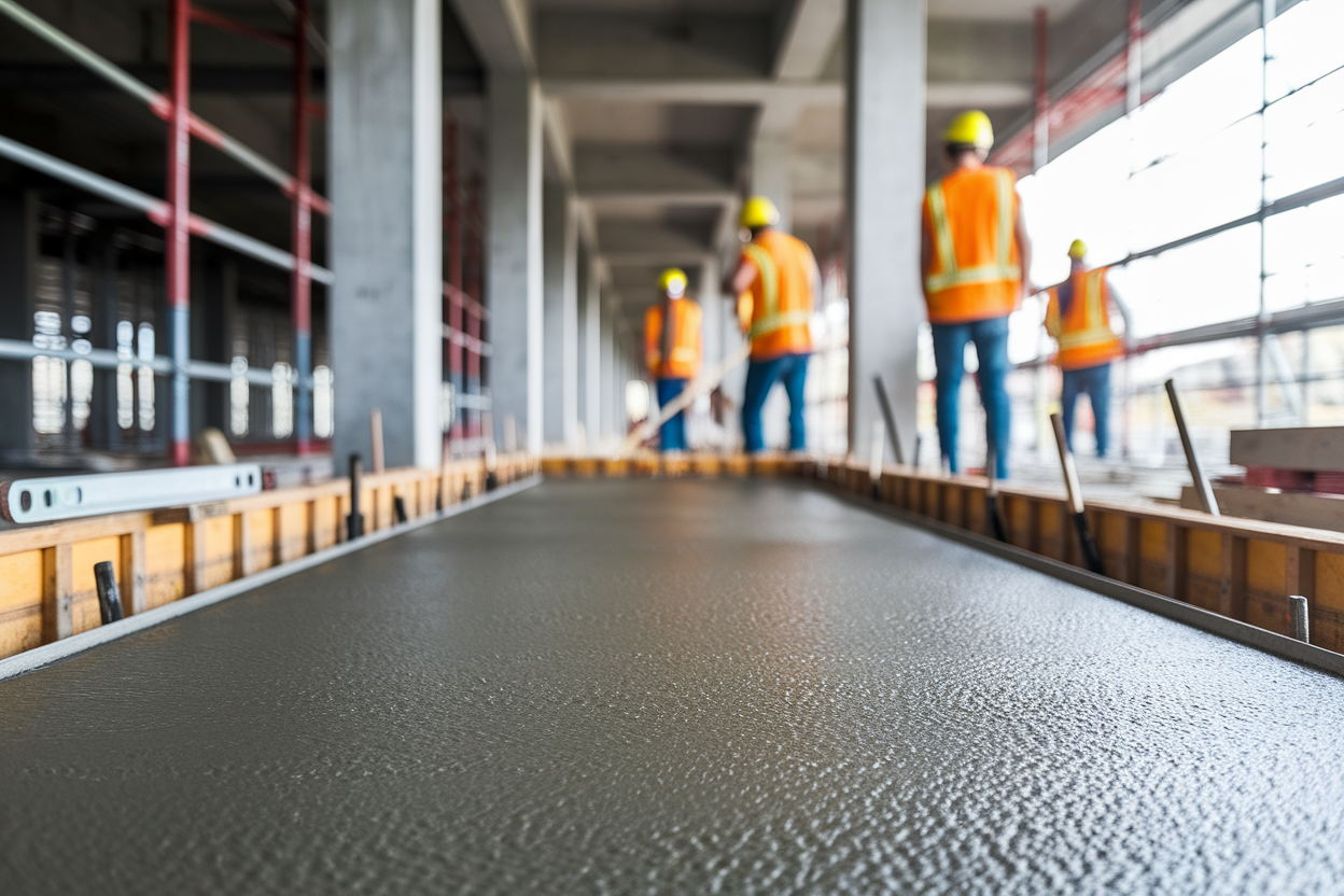 Temps de Séchage Dalle Béton : Délais Précis pour 5 cm d'Épaisseur et Plus