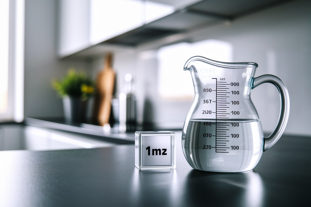 Conversion 1m3 en Litres: Équivalence et Méthode de Calcul