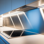 cuisine-moderne-credence-inox-eclairage