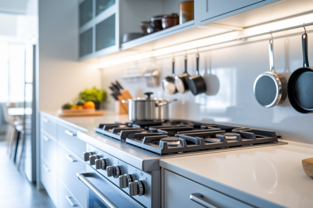 cuisine-moderne-cuisiniere-armoires-contemporaines