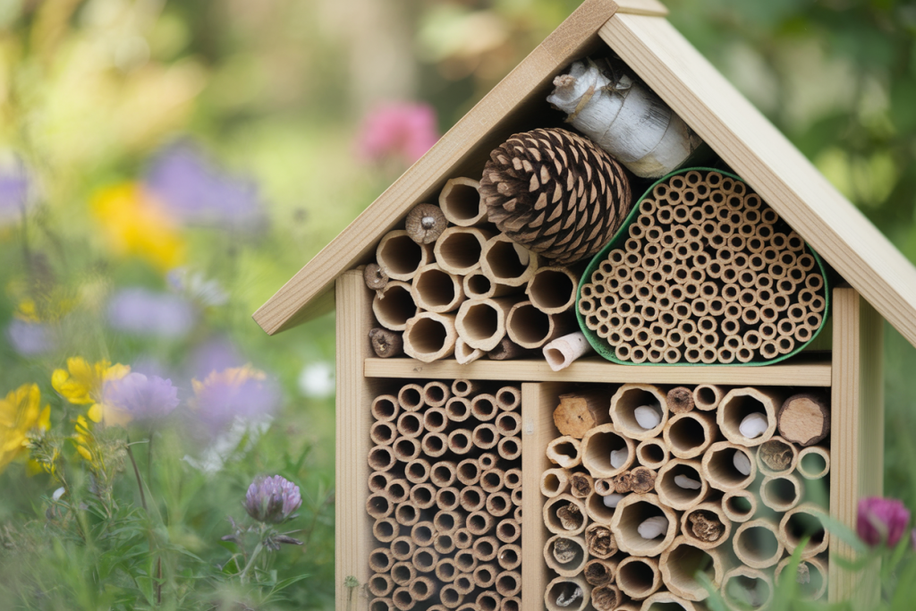 hotel-insectes-jardin-bambou-pommesdepin